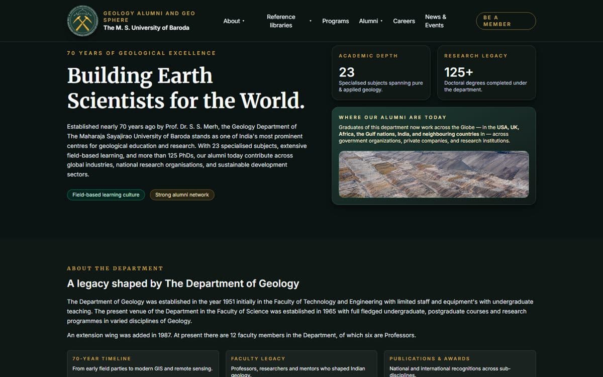 MSU Geology Dept. — University Portal
