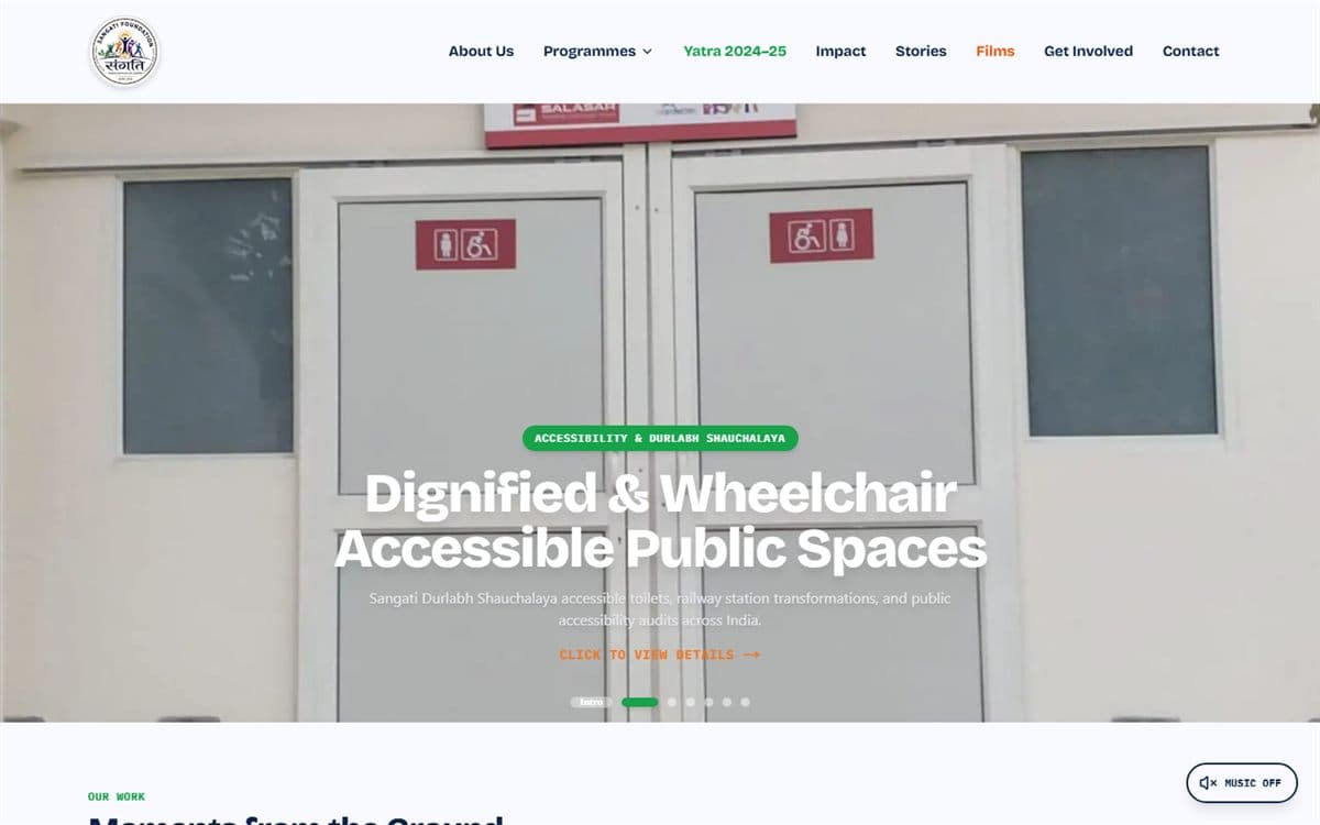 Sangati Foundation — Accessibility NGO