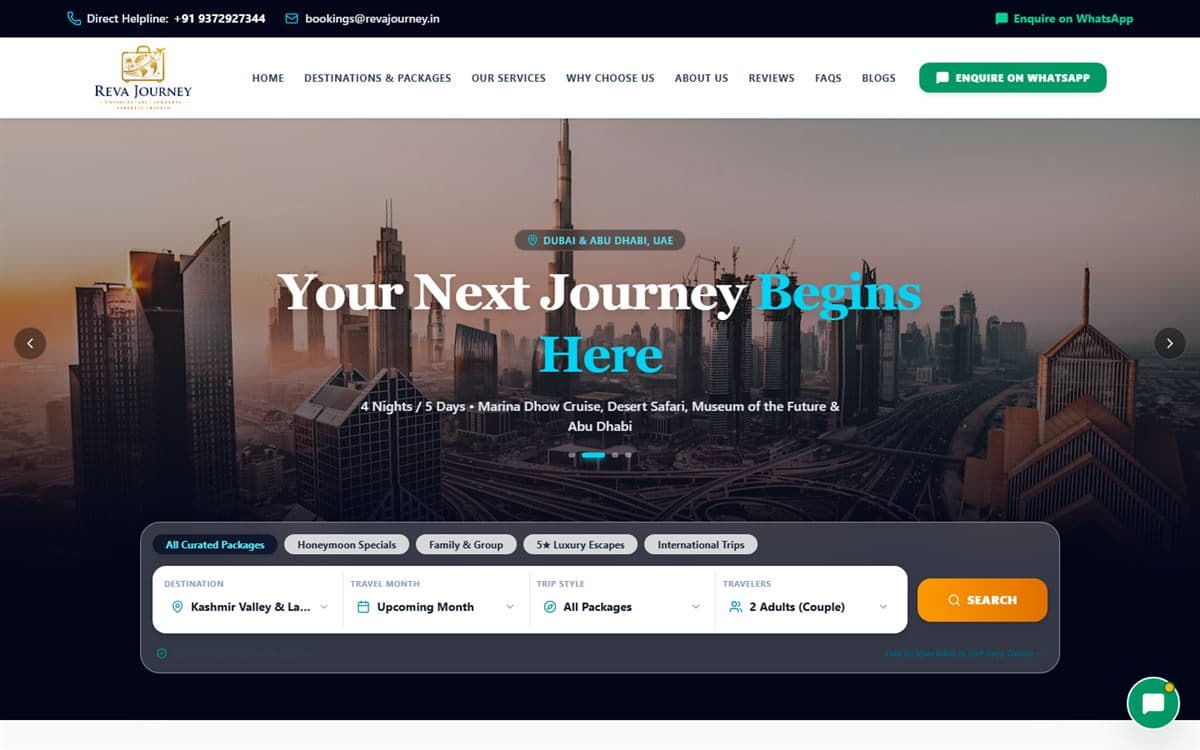 Reva Journey — Luxury Travel